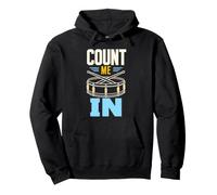 T-Shirt Batteur Count Me in Baguettes Percussion Sweat à Capuche