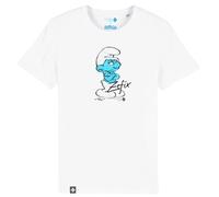 T-Shirt Bavarois Muffi, Zefix Tee Les Schtroumpfs Bio Coton Jersey Imprimé