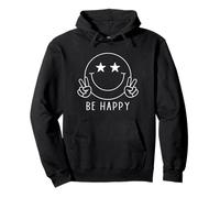 T-Shirt « Be Happy Star Eyes Smile Face » des années 70 et 80 Sweat à Capuche