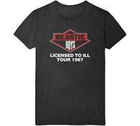 T-shirt beastie boys check your head japanese unisexe noir taille l Noir G