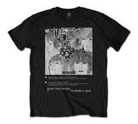 T-shirt beatles abbey road colours crossing unisexe noir taille s Noir G