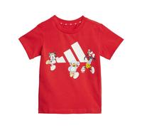 Adidas T-shirt bébé Disney Mickey Mouse Rouge 3/6 mois Unisexe