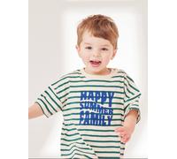 T-shirt bébé capsule famille marin rayé vert 1M(54CM)