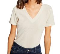 Morgan 212-diwi Femme T-Shirt, Beige, XS