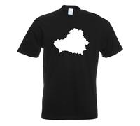 T-Shirt Belarus Biélorussie Pour Hommes Funshirt Imprimé Design
