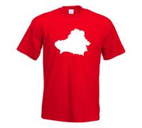T-Shirt Belarus Biélorussie Pour Hommes Funshirt Imprimé Design