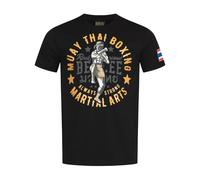 Ben Lee Danbury T-Shirt, Noir/Multicolore, M Homme-Adulte