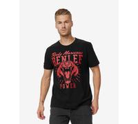 T-shirt Benlee Tiger Power manche courte noir rouge - S