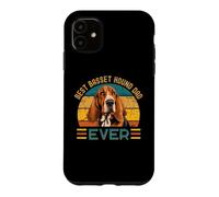 T-Shirt Best Basset Hound Dad Ever Dog Lover Coque pour iPhone 11
