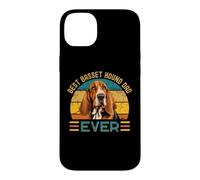 T-Shirt Best Basset Hound Dad Ever Dog Lover Coque pour iPhone 14 Plus