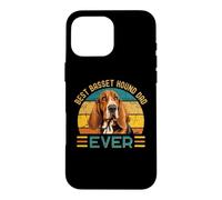 T-Shirt Best Basset Hound Dad Ever Dog Lover Coque pour iPhone 16 Pro Max