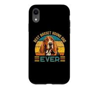 T-Shirt Best Basset Hound Dad Ever Dog Lover Coque pour iPhone XR