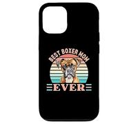 T-Shirt « Best Boxer Mom Ever Mother's Day » pour Amoureux des Chiens Coque pour iPhone 12/12 Pro