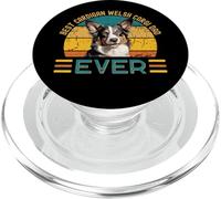 T-Shirt Best Cardigan Welsh Corgi Dad Ever Dog Lover PopSockets PopGrip pour MagSafe