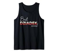 T-shirt « Best Dziadek Ever » avec inscription « Best Polish Grandpa Grandfather » Débardeur
