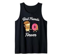 T-shirt « Best Friends Forever Donut & Coffee » (chemise donut) Débardeur
