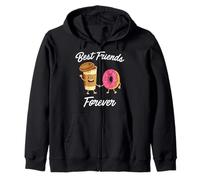 T-shirt « Best Friends Forever Donut & Coffee » (chemise donut) Sweat à Capuche