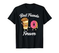 T-shirt « Best Friends Forever Donut & Coffee » (chemise donut) T-Shirt