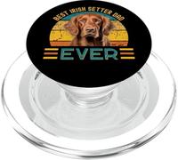 T-Shirt « Best Irish Setter Dad Ever Dog Lover » PopSockets PopGrip pour MagSafe