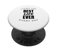 T-Shirt « Best Life Ever » pour Pionnier des témoins de Jéhovah PopSockets PopGrip Adhésif