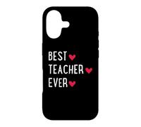 T-Shirt Best Teacher Ever Coque pour iPhone 17