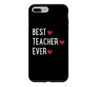 T-Shirt Best Teacher Ever Coque pour iPhone 7 Plus/8 Plus
