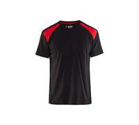 Blaklader 33791042 T-SHIRT, noir/rouge, taille L