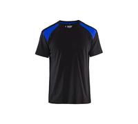 T-shirt bicolore Blaklader Noir L