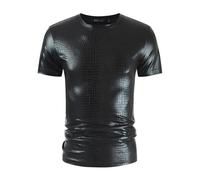 T Shirt Bicolore Homme Original Responsable Pere Simple Tricot Retroussé Drole 3 Bicolore Style Capitaine Floral Délavé Flingueur Prix Criminel Droite XXXXL Fier