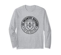 T-Shirt Big Red One 1st Infantry Division 20556 Manche Longue