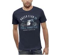 T-shirt BIKER - Racer club 99 - Motard - Plein gaz - PIXEL EVOLUTION - Homme M