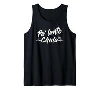 T-Shirt bilingue Espagnol Amusant Pa lante Chula Débardeur