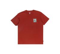 Billabong T-Shirt Manche Courtes Stamp SS Homme Rouge L