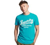 T-shirt biologique Superdry Vintage Home Run Bleu XL