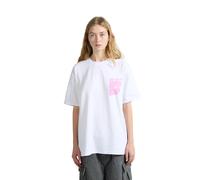 T-shirt Bisous Skateboards Sunski Blanc L