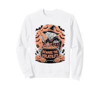 T-Shirt Bitcoin Witch Beware The Volatility Halloween Sweatshirt