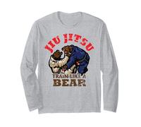 T-Shirt BJJ - Jiu-Jitsu brésilien - Train comme Un Ours Manche Longue