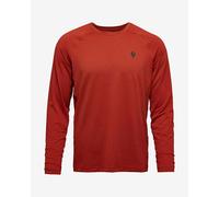 T-shirt Black Diamond Alpenglow Crew manche longue orange rouge - M