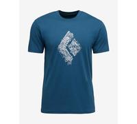 T-shirt Black Diamond Engineered Diamond manches courtes bleu intense - M