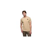 T shirt black diamond faded beige