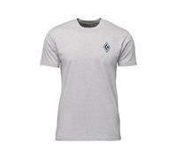 Black Diamond Heritage Alpinist Short Sleeve T-shirt Gris M Homme