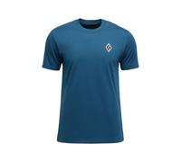 Black Diamond Heritage Alpinist Short Sleeve T-shirt Bleu M Homme