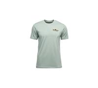 T shirt black diamond mounatinscape vert homme