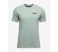 T-shirt Black Diamond Mountainscape manches courtes bleu agave - XS