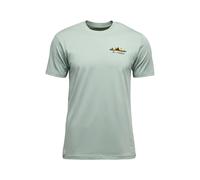 T-shirt Black Diamond Mountainscape manches courtes bleu agave - XL