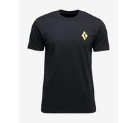 Black Diamond Shredded Short Sleeve T-shirt Noir S Homme