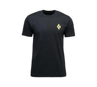Black Diamond Shredded Short Sleeve T-shirt Noir XL Homme