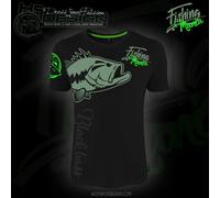 T.shirt "Black Mass Mania" Hotspot Design "SIZE XL"