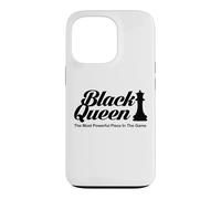T-Shirt Black Queen The Most Powerful Piece Chess Coque pour iPhone 13 Pro