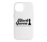 T-Shirt Black Queen The Most Powerful Piece Chess Coque pour iPhone 14